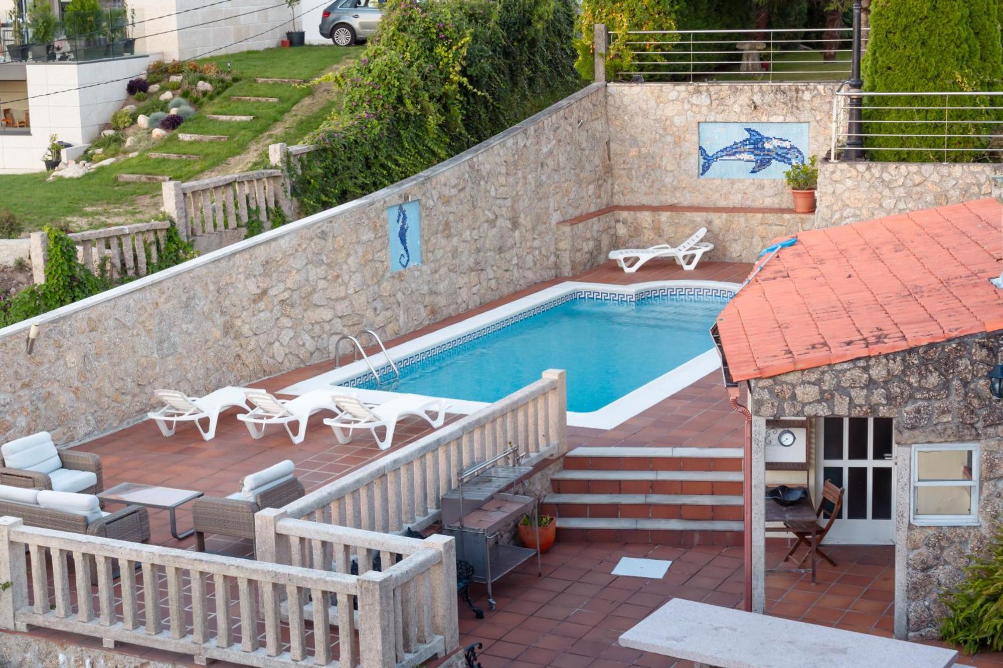 Villa Casa Abuela Julia Poio Esterno foto
