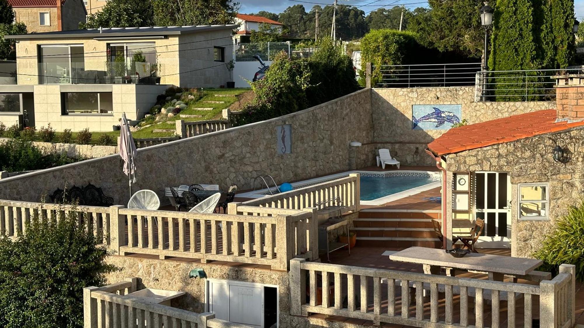 Villa Casa Abuela Julia Poio Esterno foto